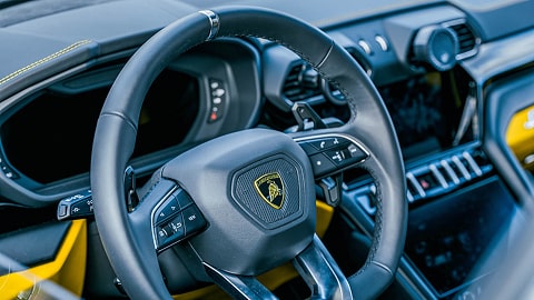 Yellow Lamborghini Urus 5