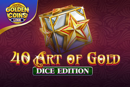 40 Art of Gold Dice - Golden Coins Link